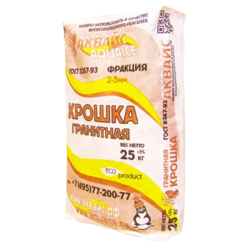 Антигололедный реагент Аквайс [крошка гранитная, 1000 кг]