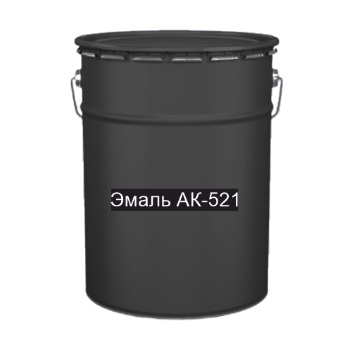 Краска для дорожной разметки Эмаль АК-521 черная